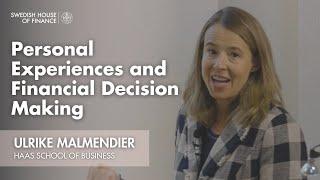 Personal Experiences and Financial Decision Making - Understanding Inflation Expectations