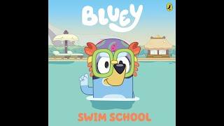 Flip Through Bluey book - Swim School