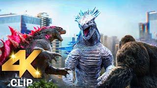 GODZILLA X KONG THE NEW EMPIRE ALL CLIPS + Trailer 4K ULTRA HD 2024