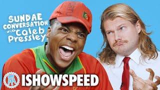 ISHOWSPEED Sundae Conversation with Caleb Pressley