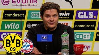 Pressekonferenz mit Edin Terzic & Julian Nagelsmann  BVB - FC Bayern München