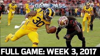 Highest Scoring TNF Game EVER Rams vs. 49ers Week 3 2017 FULL GAME