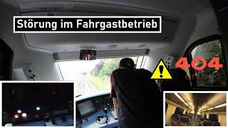 Fahrzeugstörung unterwegs auf dem RE30  Störungsbehebung während des Fahrgastbetriebes