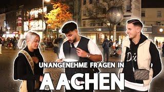 SIE HATTE WAS MIT __ MÄNNERN IN 1 NACHT...   STREET COMEDY in AACHEN  ONXR