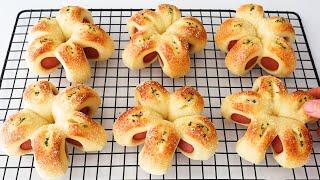 I found a New way to make Hot Dog Buns Easiest Delicious and Beautiful Easy bread recipe