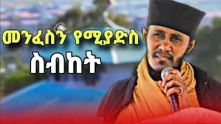 መንፈስን የሚያድስ ድንቅ ስብከት በርዕሰ ሊቃውንት አባ ገብረኪዳን ግርማ  new sibket by aba gebrekidan girma  @yebrhnenat