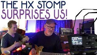 Line 6 HX Stomp Guitar Multi-effects Demo I Tim Pierce  Aidan Scrivens