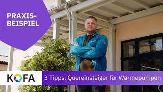 Quereinsteiger für Wärmepumpen ausbilden - 3 Tipps aus der Praxis