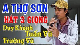 Anh Thợ Sơn Có Giọng Hát Gióng 99% DUY KHÁNH - TUẤN VŨ - TRƯỜNG VŨ  Liên Khúc Nhạc Đường Phố