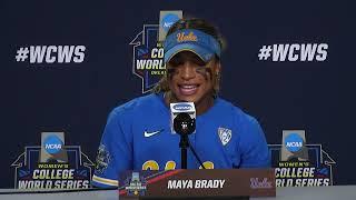 2024 Womens College World Series UCLA Postgame Press Conference