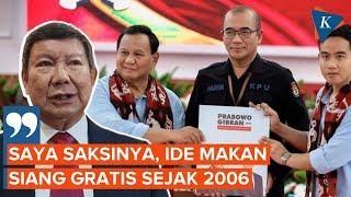 Hashim Djojohadikusumo Ide Prabowo Makan Siang Gratis Sudah Sejak 2006