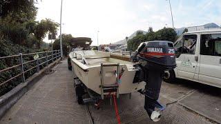 Boston Whaler 13 with Yamaha 25HP