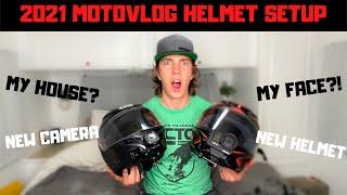 My New Motovlog Setup for 2021  Shoei RF-1400 GoPro Hero 9 and MORE  Also a Face Reveal I Guess?