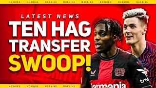 Frimpong TRANSFER Boost Ten Hag NOT LEAVING Man Utd Transfer News