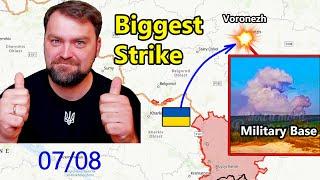 Update from Ukraine  Ukraine Strikes Big Ruzzian Base  Ruzzian operation in Kharkiv Fails