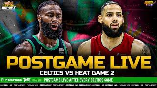 LIVE Celtics vs Heat Game 2 Postgame Show  Garden Report