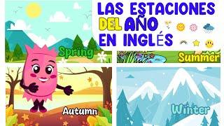 Las ESTACIONES del AÑO en INGLÉS para NIÑOS  TinaEducativa