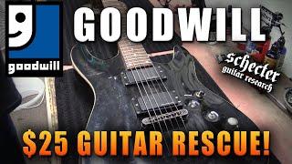 $25 Goodwill Guitar Resurrection