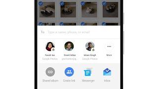 Google Photos New Faster Sharing