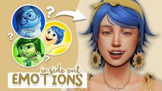 Making INSIDE OUT Emotions as Sims  Sims 4 Create a Sim