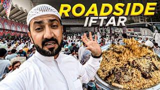 Huge RoadSide IFTAR in Makkah  Ramadan 2024