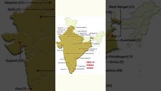 special economic zone in map of India