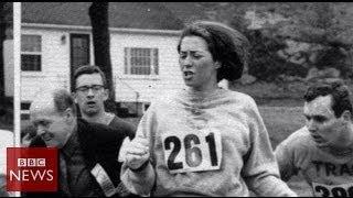 Boston Marathon Meet the first woman to run it - BBC News