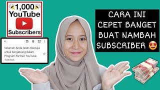 CARA MENAMBAH SUBSCRIBER DENGAN CEPAT - Youtube Short