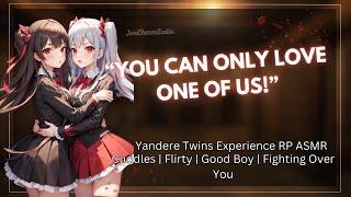 ASMR  Yandere Twins Wants To Know Who You Love More? Yandere Roleplay Good boy ASMR