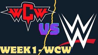 WWE 2K24 WCW V WWE WCW week 1