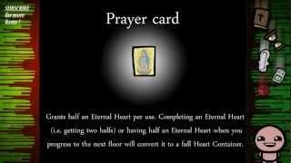 Binding of Isaac items Prayer card