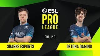 CSGO - Detona Gaming vs. Sharks Esports Dust2 Map 2 - Group D - ESL NA Pro League Season 10