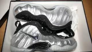 NIKE AIR FOAMPOSITE PRO SILVER SURFERS UNBOXING  REVIEW