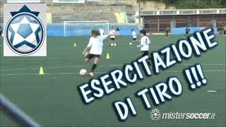 Allenamenti scuola calcio - Esordienti 10-12 anni - 12 - Esercitazione di tiro