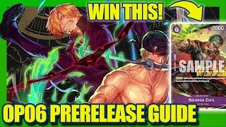 How to WIN Your OP06 Pre Release Event - OP06 Sealed Battle Detailed Guide