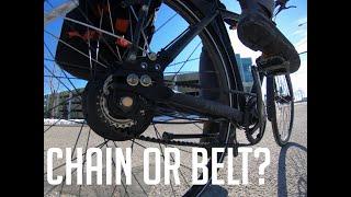 Chain vs belt-drive bike  Whats best for your bicycle commute?