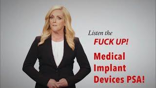 Listen the Fuck Up - Jane Krakowski delivers PSA about Implanted Medical Devices