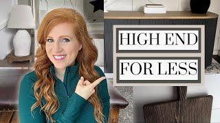 SAVE BIG WITH THESE HIGH END HOME DECOR DIYS ️