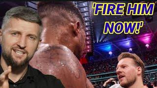 ️ ANTHONY JOSHUA ISNT LEARNING ANYTHING   HE NEEDS ANOTHER TEAM ASAP CARL FROCH 