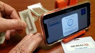 iPhone built-in RFID-NFC Read Distance Varies Based On InlayTag Antenna Size