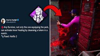 Other survivors can activate Inner Healing for you - DBD Glitch