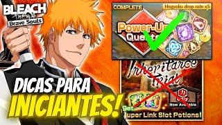 GUIA COMPLETO - OQUE FAZER NO INÍCIO DO GAME Bleach Brave Souls