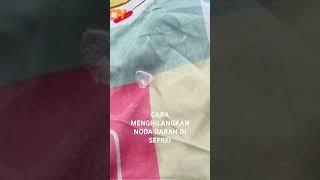 CARA MENGHILANGKAN NODA DARAH DI SEPREI #shorts #nodadarah #laundry #yahmancn