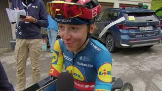 Gaia Realini post race interview Tour de Suisse 2024 Stage 1