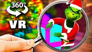 360° VR - Wheres the Grinch?? Help Santa Claus
