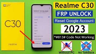 Realme C30 RMX3581 Frp UnlockBypass Google Account Lock Without Pc  Without TalkBack New 2023
