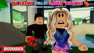 MY ENEMY FELL IN LOVE WITH ME... Brookhaven Movie Roblox  VOICED