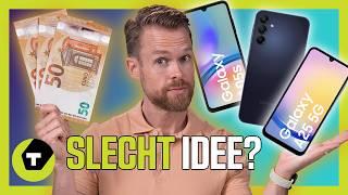 Hoe goed zijn Samsungs goedkoopste telefoons? Galaxy A05s A15 en A25