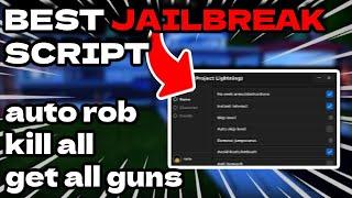 BEST ROBLOX JAILBREAK SCRIPT 2023  NEW JAILBREAK SCRIPT  AUTO FARM