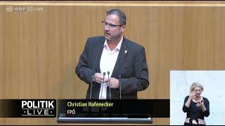Christian Hafenecker - ROT-BLAUER Machtmissbrauch-Untersuchungsausschuss - 3.7.2024
